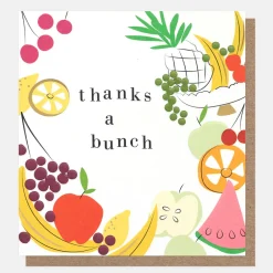 Colourful Fruits Thank You Card>Caroline Gardner Hot