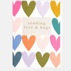 Colourful Hearts Love & Hugs Cards>Caroline Gardner Cheap