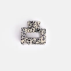 Cream/Black Speckle Mini Hair Claw>Caroline Gardner Cheap