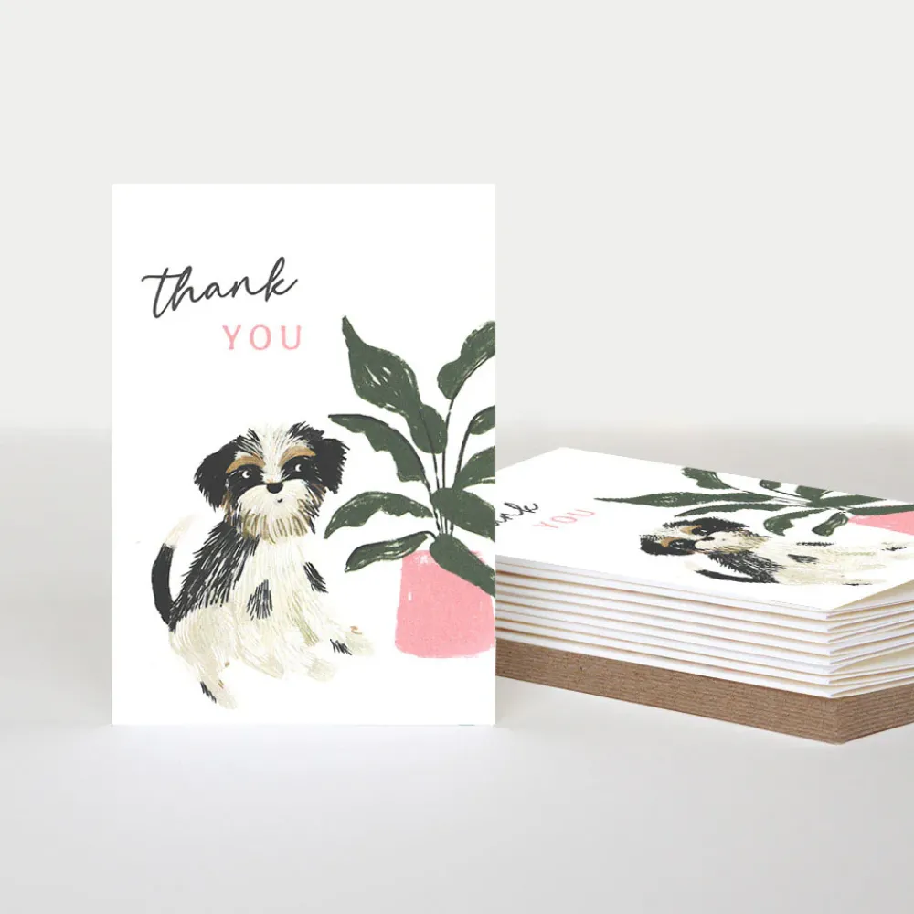 Cute Dog Thank You Notecards Pack of 10>Caroline Gardner Outlet