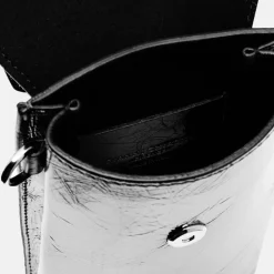 Dark Silver Leather Corallo Phone Bag><noscript><img width=