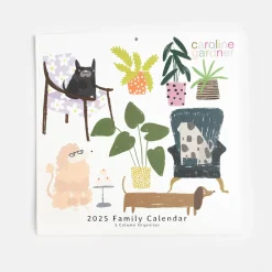 Dogs 2025 Square Family Calendar>Caroline Gardner Shop