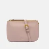 Dusky Pink Leather Frida Crossbody Bag>Caroline Gardner Flash Sale