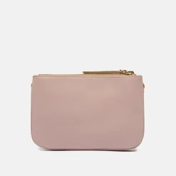 Dusky Pink Leather Frida Crossbody Bag>Caroline Gardner Flash Sale