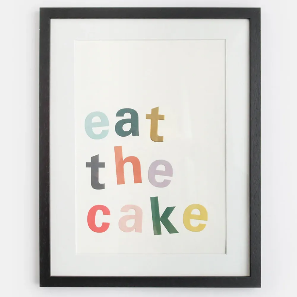 Eat The Cake Wall Art>Caroline Gardner New