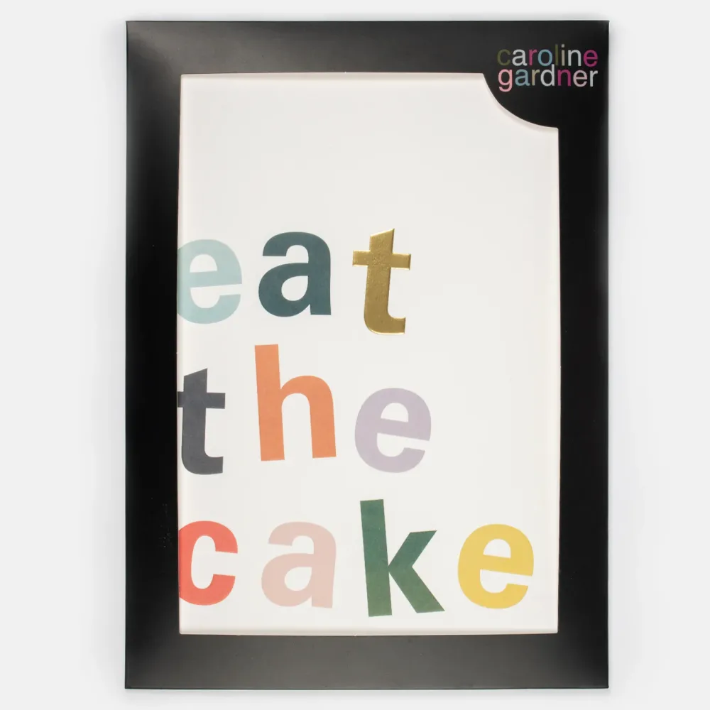 Eat The Cake Wall Art>Caroline Gardner New