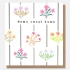 Flowers & Stripes New Home Card>Caroline Gardner Sale