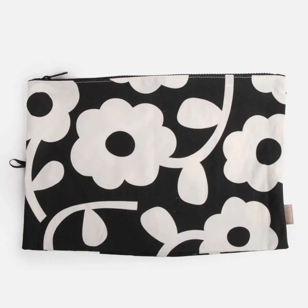 Flower/Stripe/Dotty Set of 3 Travel Pouches>Caroline Gardner Cheap
