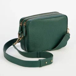 Forest Green Double Zip Camera Bag>Caroline Gardner Cheap