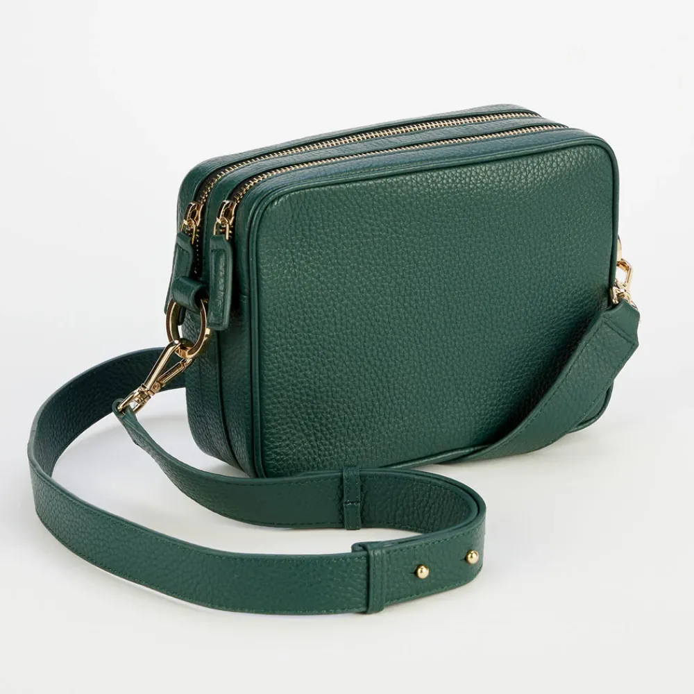 Forest Green Double Zip Camera Bag>Caroline Gardner Cheap