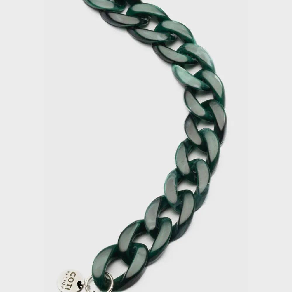 Forest Green Glasses Chain>Caroline Gardner Hot