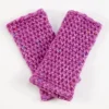 Fuchsia Knitted Wrist Warmers>Caroline Gardner Discount