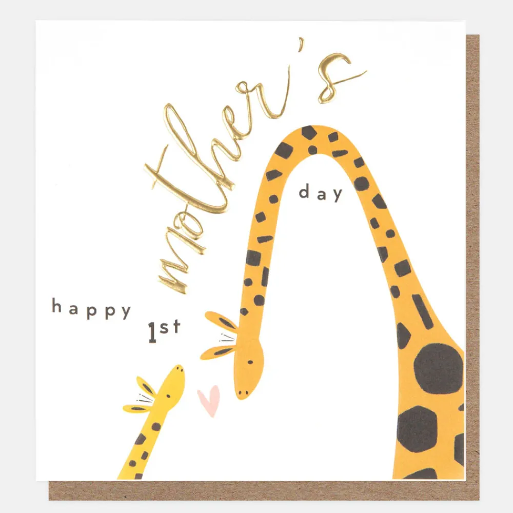 Giraffes Happy 1st Mother's Day Card>Caroline Gardner Cheap