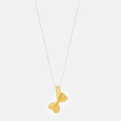 Gold & Silver Pasta Pendant Necklace>Caroline Gardner Sale