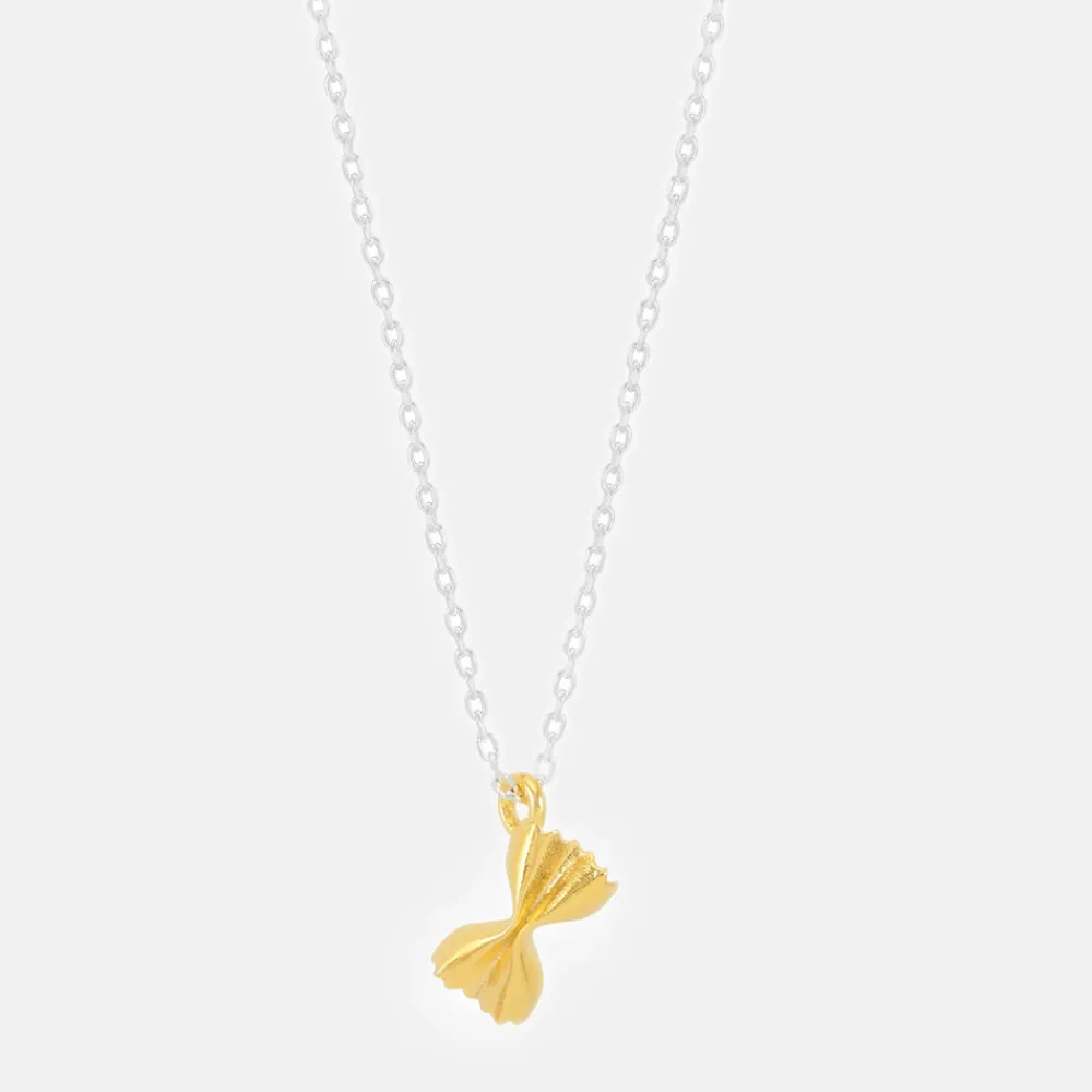 Gold & Silver Pasta Pendant Necklace>Caroline Gardner Sale