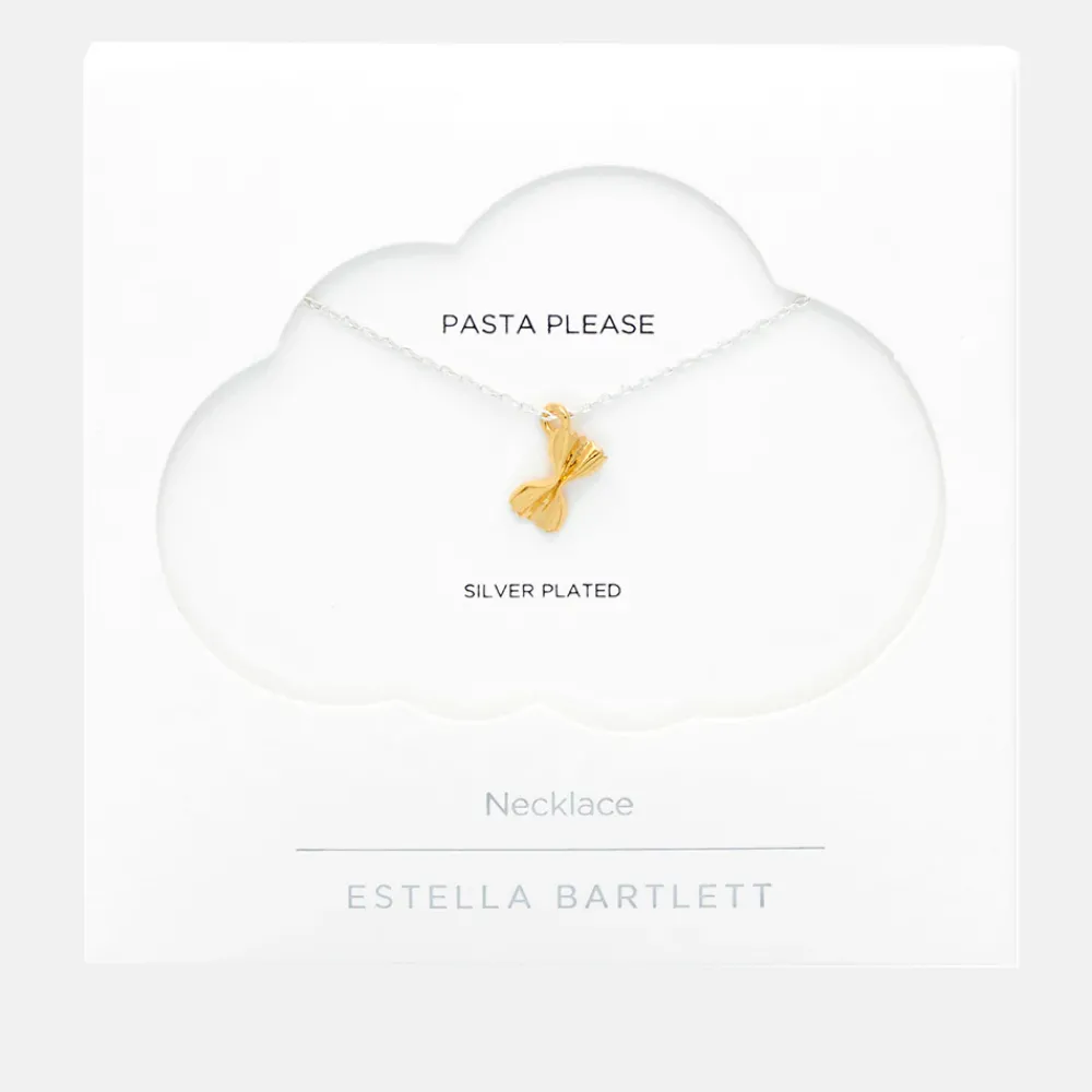 Gold & Silver Pasta Pendant Necklace>Caroline Gardner Sale