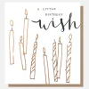 Gold Candles Birthday Card>Caroline Gardner Cheap