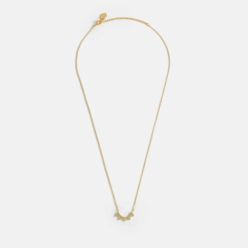 Gold CZ Bunting Necklace>Caroline Gardner Best