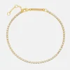 Gold Fine Tennis CZ Bracelet>Caroline Gardner Cheap