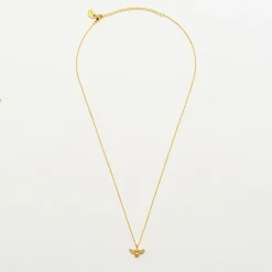 Gold Plated Bee Necklace>Caroline Gardner Sale