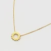 Gold Plated Floral Necklace>Caroline Gardner Best Sale