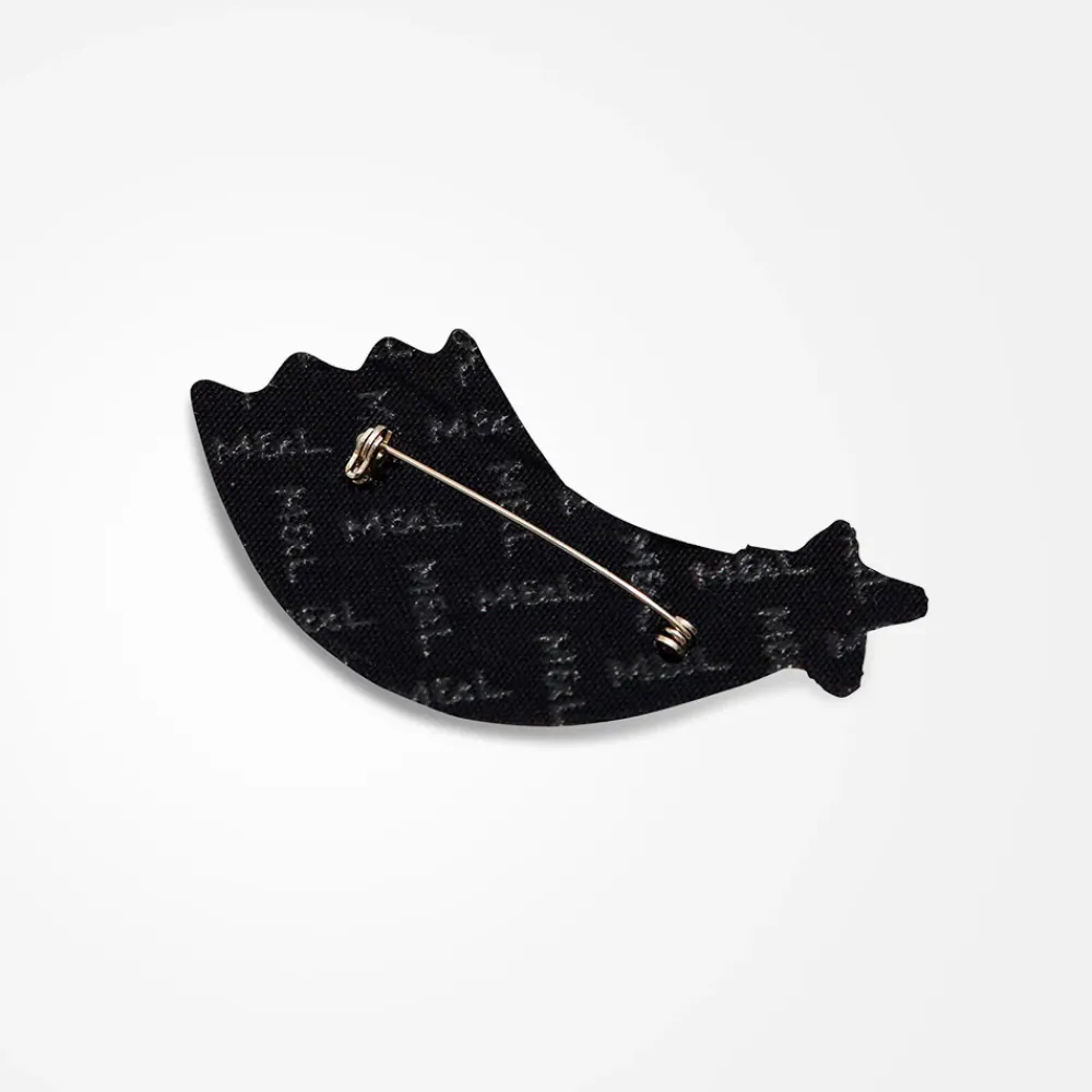 Gold Shooting Star Hand Embroidered Brooch>Caroline Gardner Cheap