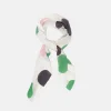 Green Dotty Square Silk Scarf>Caroline Gardner Outlet