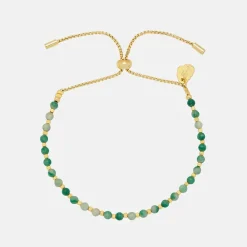 Green Quartz Amelia Bracelet>Caroline Gardner Best