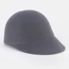Grey Merino Riding Hat>Caroline Gardner Store
