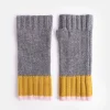 Grey/Mustard/Pink Cashmere Wrist Warmers>Caroline Gardner Cheap