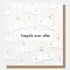Happily Ever After Swans Wedding Card>Caroline Gardner Online