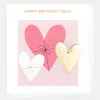 Heart Presents Birthday Card For Niece>Caroline Gardner Clearance