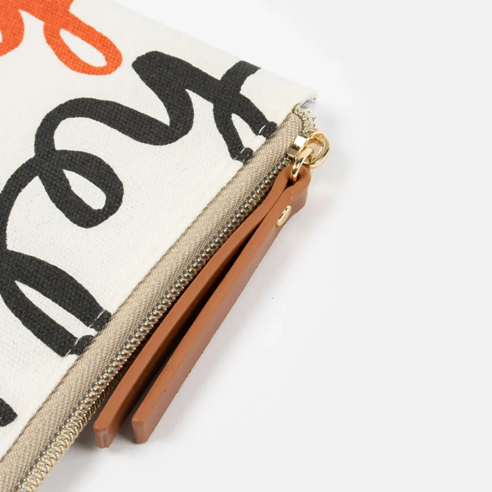 Hello Padded Zip Pouch>Caroline Gardner Hot