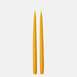 Honey Tall Taper Dinner Candles Set of 2>Caroline Gardner Cheap