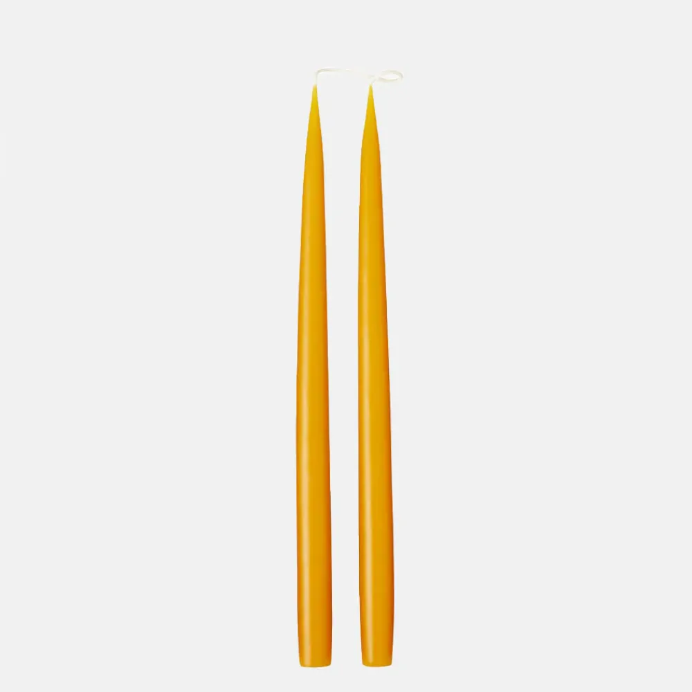 Honey Tall Taper Dinner Candles Set of 2>Caroline Gardner Cheap