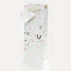 Horseshoe Heart Wedding Bottle Gift Bag>Caroline Gardner Cheap