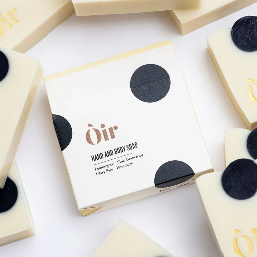 Òir Lemongrass, Pink Grapefruit, Clary Sage & Rosemary Soap>Caroline Gardner New