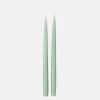 Jade Tall Taper Dinner Candles Set of 2>Caroline Gardner Hot
