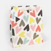 Jumbled Hearts Large Gift Bag>Caroline Gardner Store