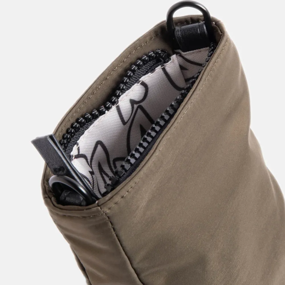 Khaki Padded Phone Pouch Bag>Caroline Gardner Clearance