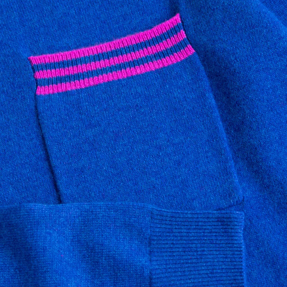 Lagoon Blue Pure Cashmere Jumper>Caroline Gardner Outlet