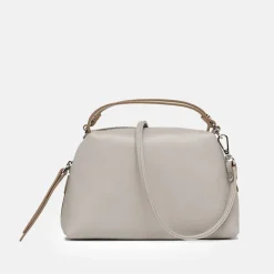 Lamb Grey Leather Small Alifa Bag>Caroline Gardner Sale