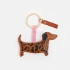 Leopard Print Sausage Dog Keyring>Caroline Gardner Cheap
