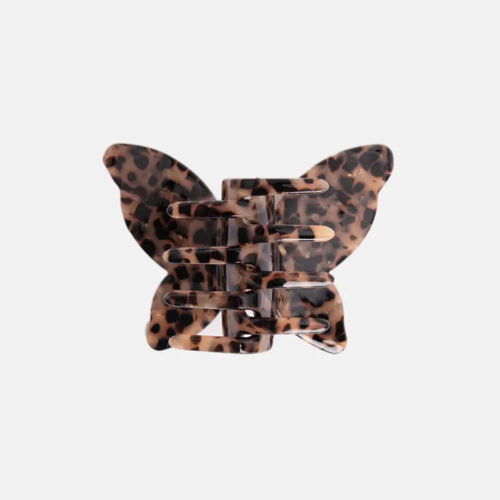 Leopard Tortoiseshell Butterfly Hair Claw>Caroline Gardner Sale