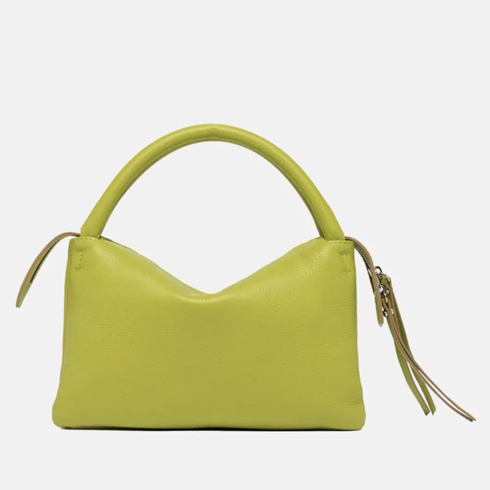Lime Green Leather Three Grab Bag>Caroline Gardner Discount