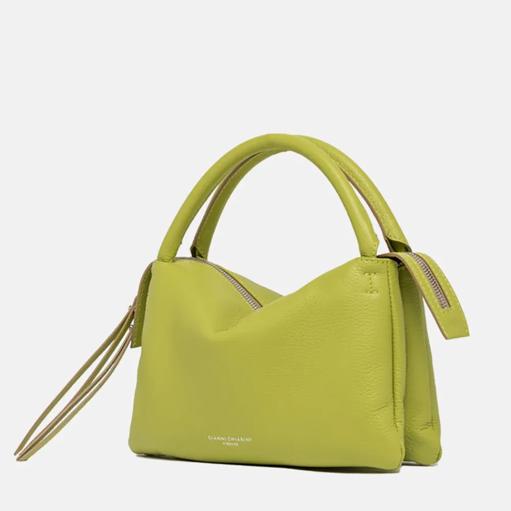 Lime Green Leather Three Grab Bag>Caroline Gardner Discount