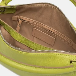 Lime Green Leather Three Grab Bag><noscript><img width=