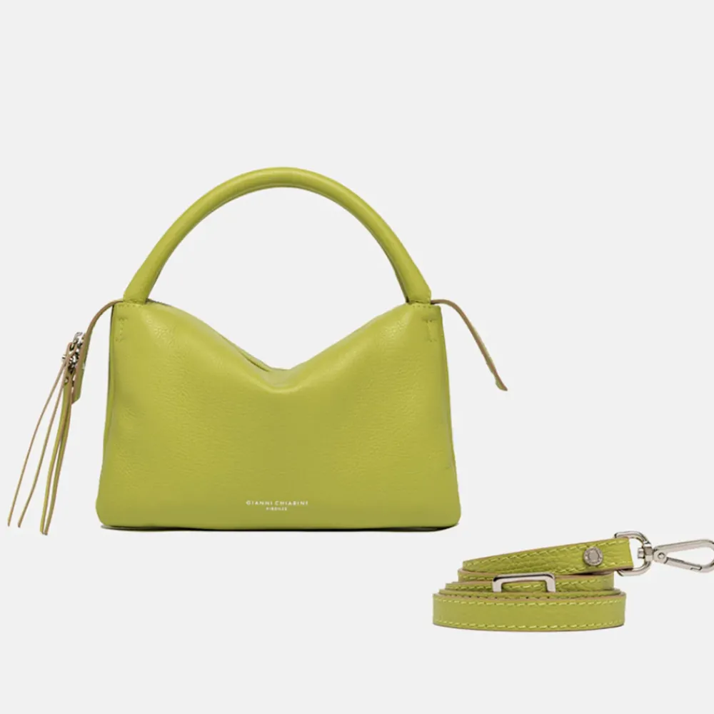 Lime Green Leather Three Grab Bag>Caroline Gardner Discount