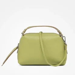 Lime Leather Small Alifa Bag>Caroline Gardner Flash Sale