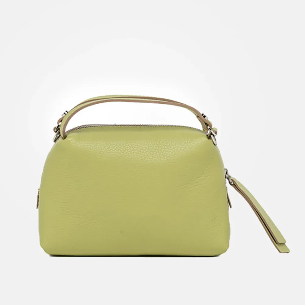 Lime Leather Small Alifa Bag>Caroline Gardner Flash Sale